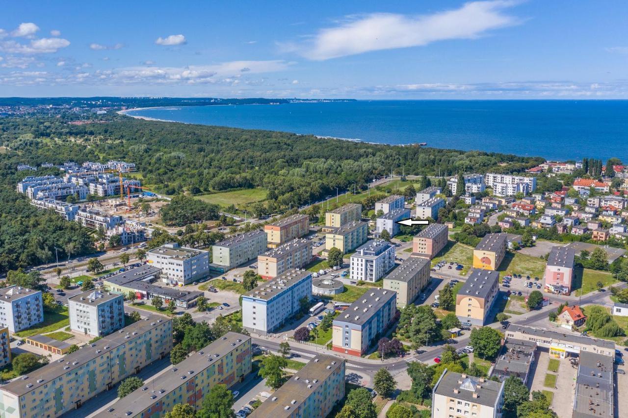 Ferienwohnung Apartament Blue Brzezno Prostywynajem Gdansk Brzezno Exterior foto